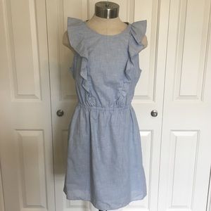 Madewell Bellflower Ruffle Dress